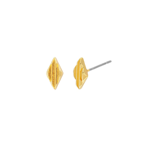 Ohrringe Björk Rhombus Gold