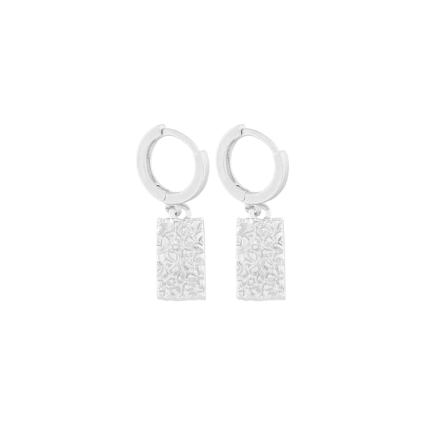 Ohrringe Cecil Square Silber