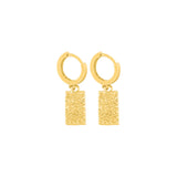 Ohrringe Cecil Square Gold