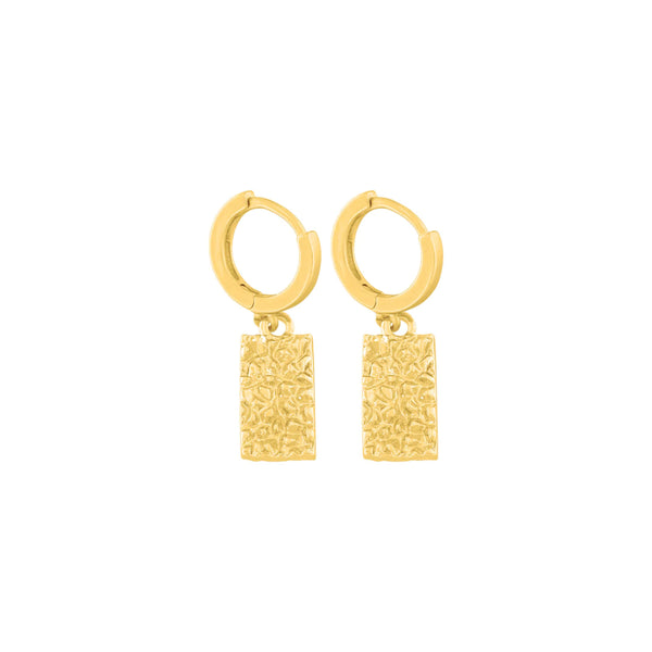Ohrringe Cecil Square Gold