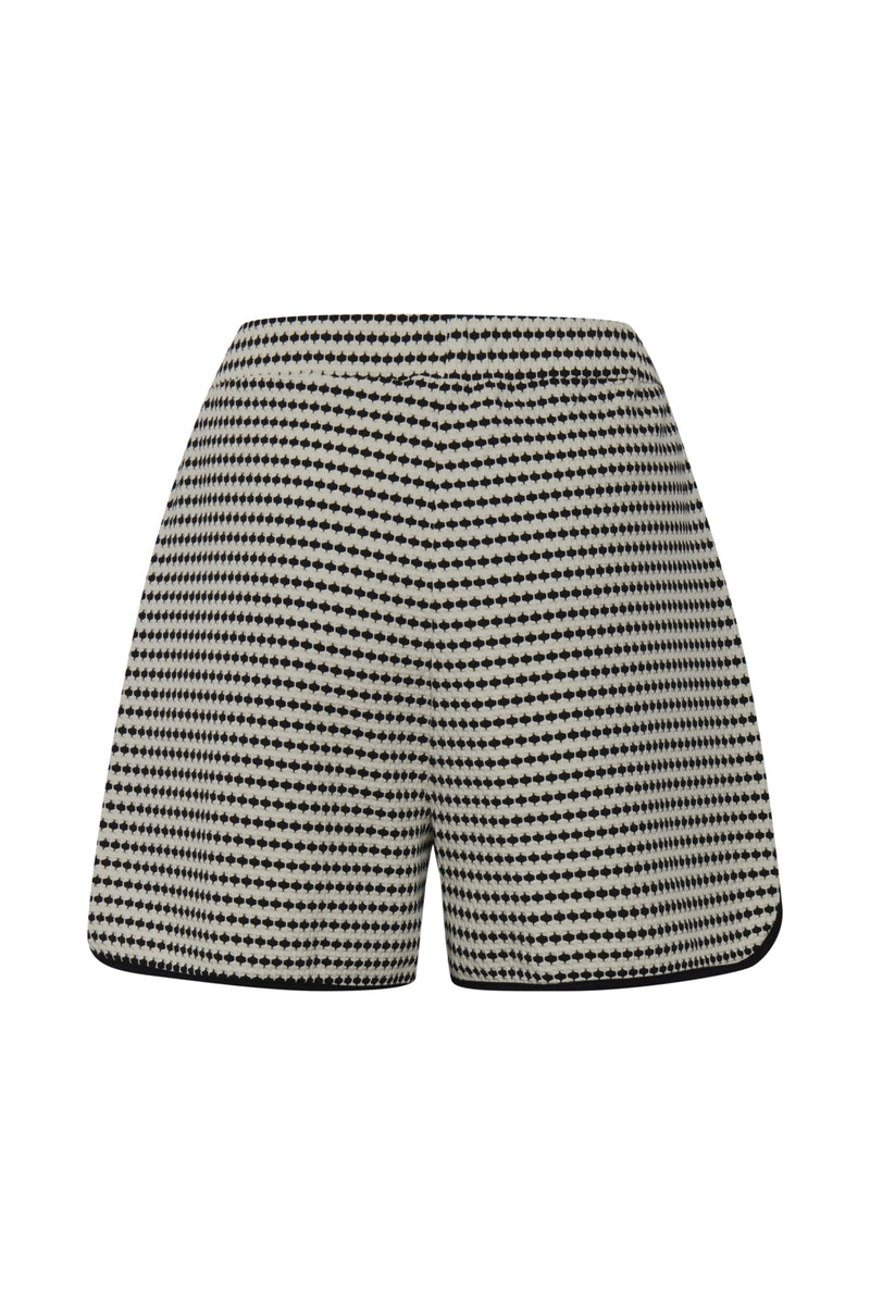 Short GAIA in Black/White Strip
