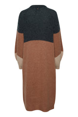 Cardigan Clementine in Henna Striped