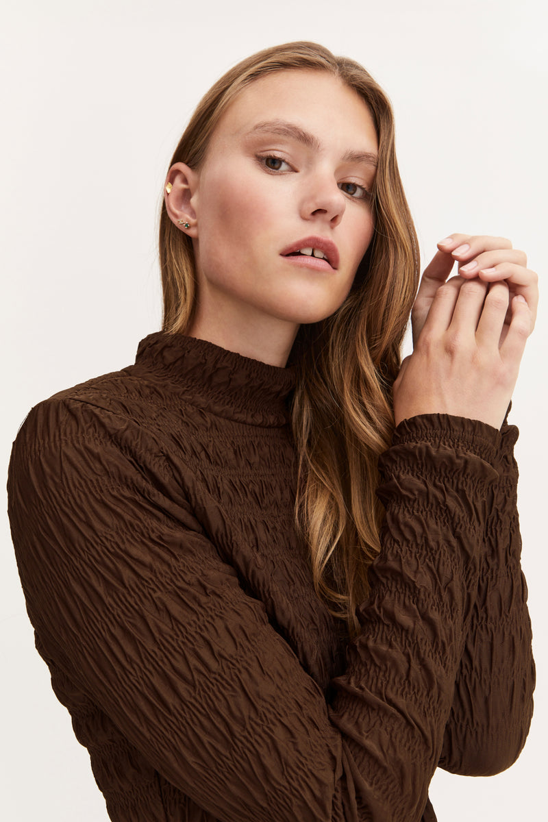 Pullover Luna in French Roast