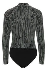 Body Malia in Silver Glitter