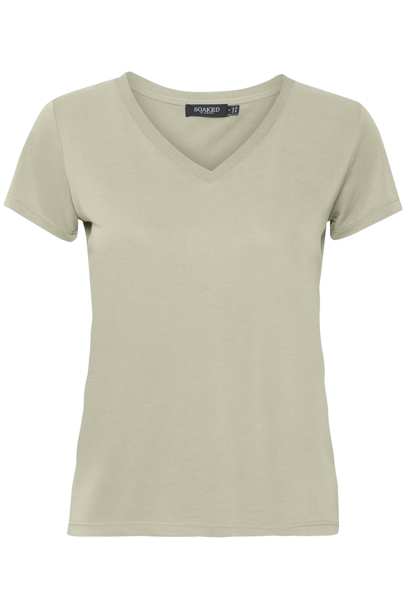 T-Shirt Columbine in Agate Gray