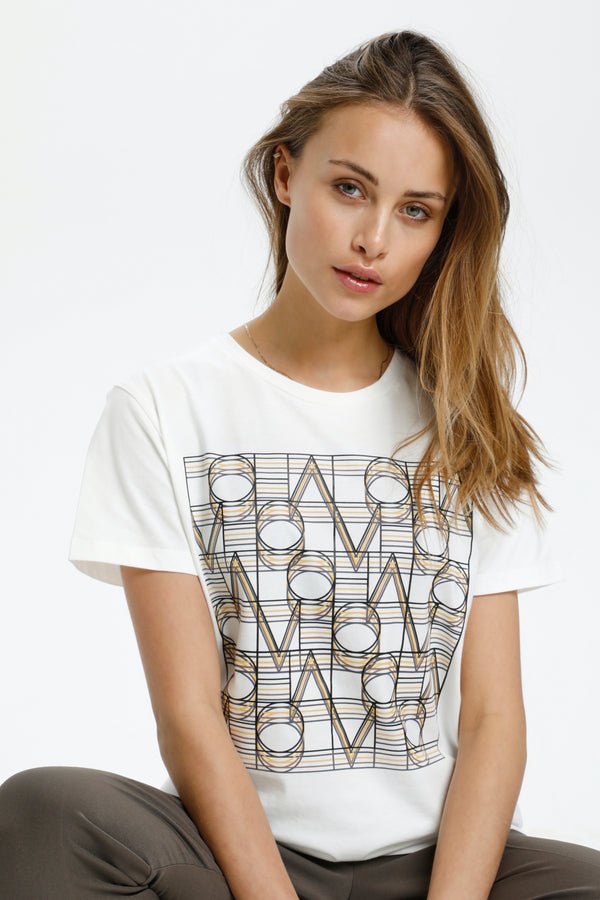 T-Shirt Lianna in Weiß
