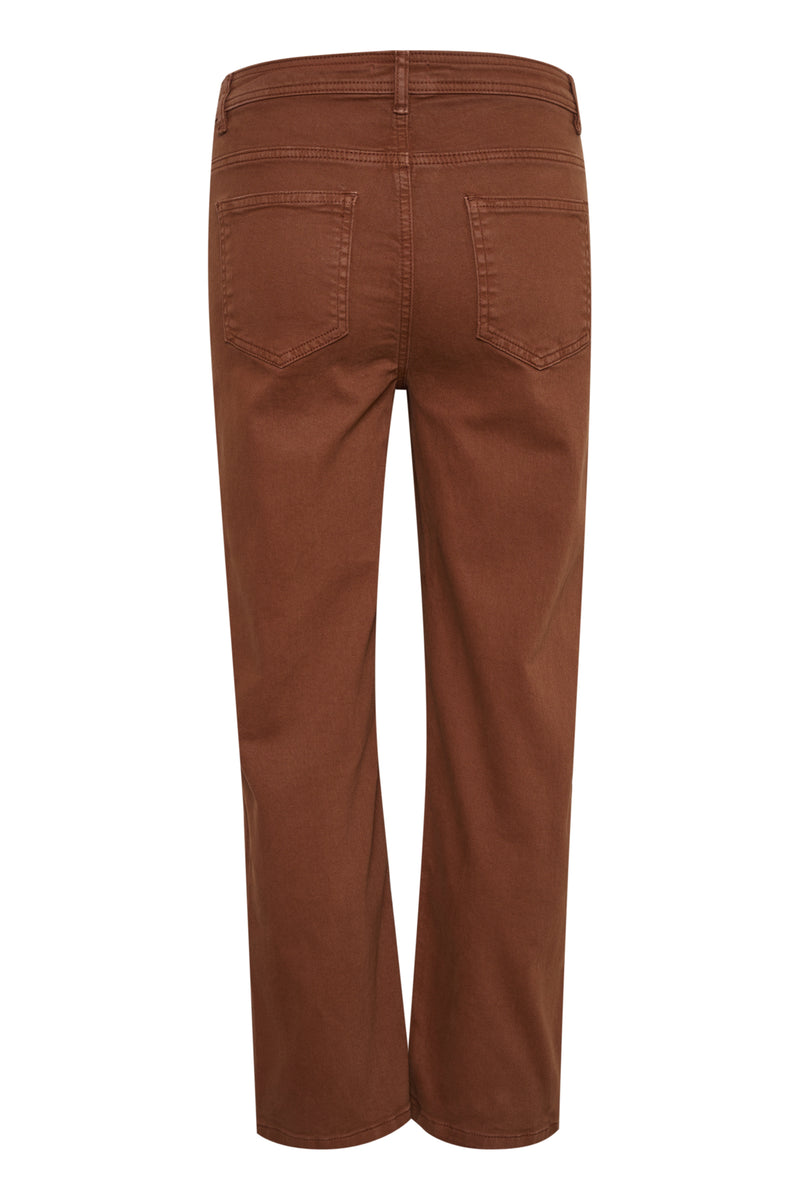 Jeanshose Samina in Cherry Mahogany