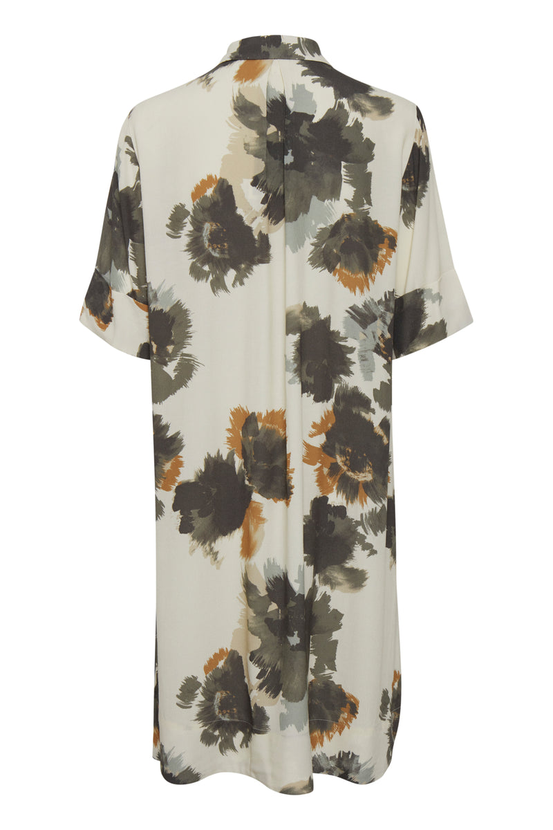 Kleid Banue mit Watercolorprint