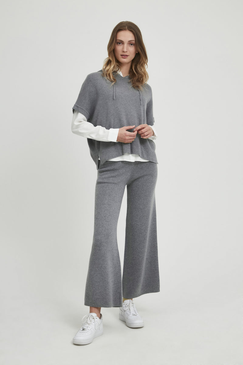 Hose Margita in Mid Grey Melange