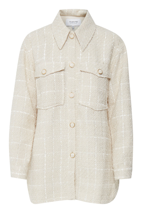 Tweedjacke Deso in Beige