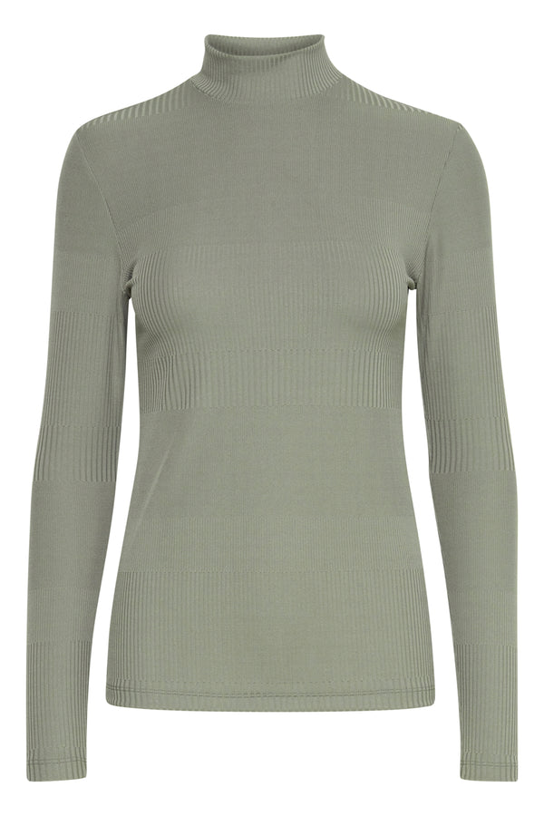Langarmshirt Karine in Vetiver