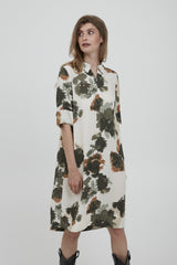Kleid Banue mit Watercolorprint