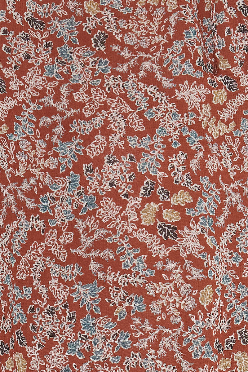 Bluse Fibba in Brandy Brown