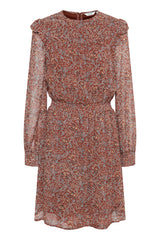 Kleid Fibba in Brandy Brown