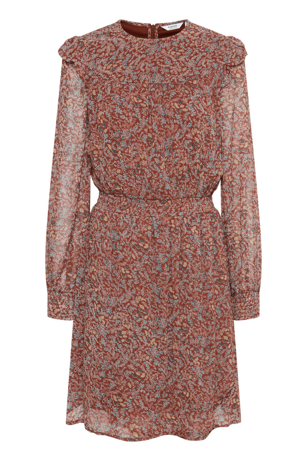 Kleid Fibba in Brandy Brown