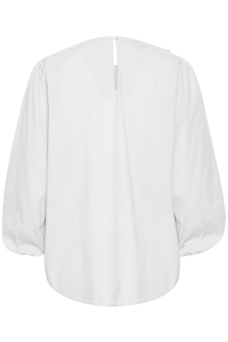 Bluse Federica mit Bubikragen