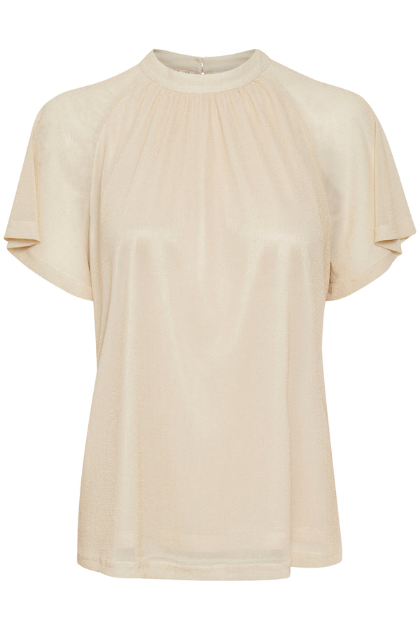 Bluse Godo in Creme