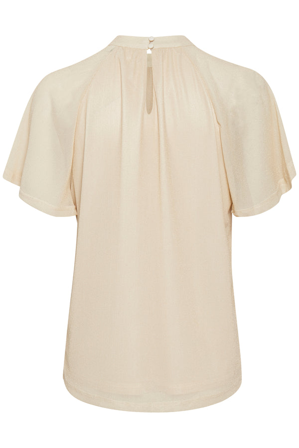 Bluse Godo in Creme