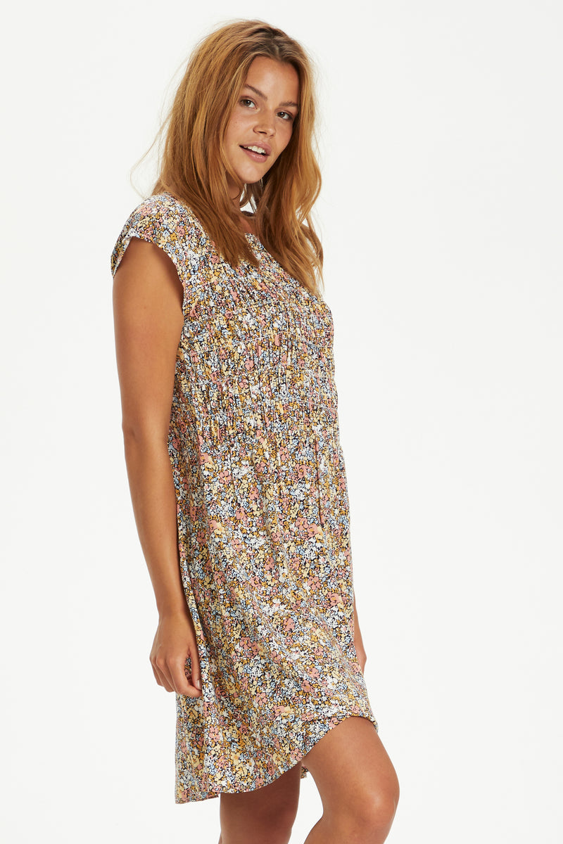 Minikleid Gisla mit Blümchenprint