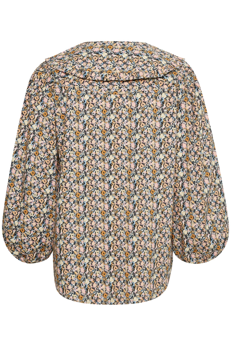 Bluse Heather mit großen Ärmeln