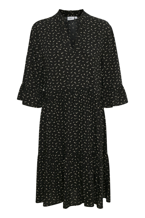 Kleid Eda in Black Flower
