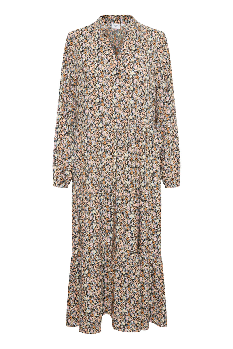 Midikleid Eda mit Blumenprint