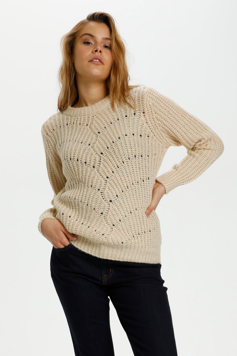 Pullover Imma in Creme