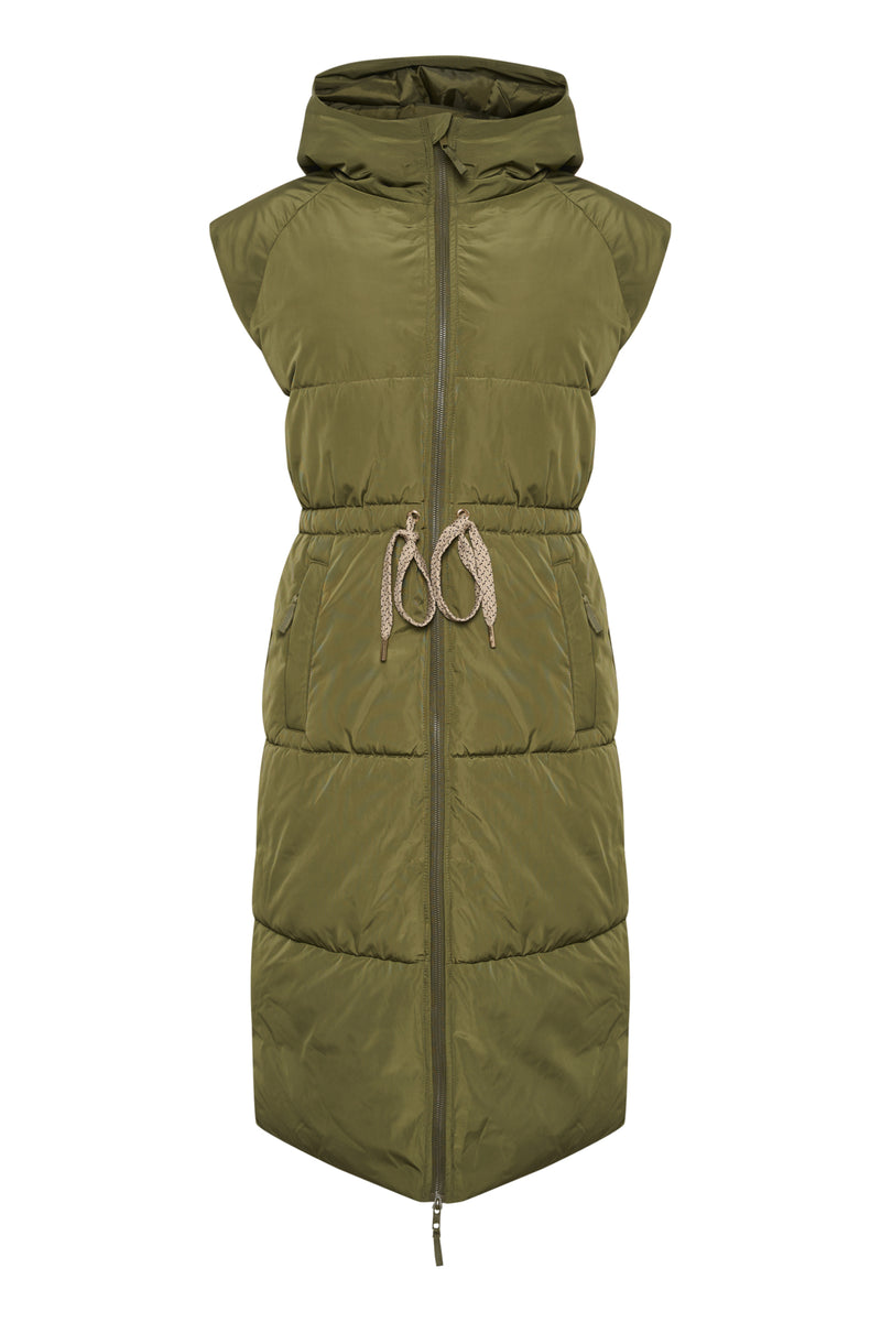 Pufferweste Hella in Army Green