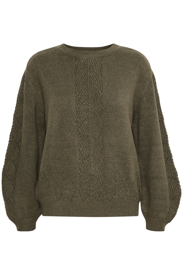 Pullover Helle in Army Green