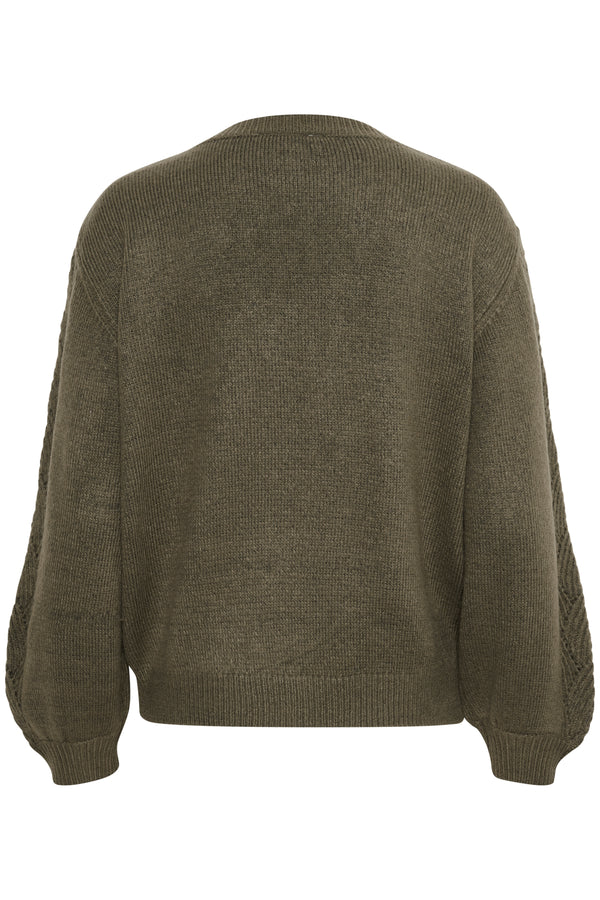 Pullover Helle in Army Green