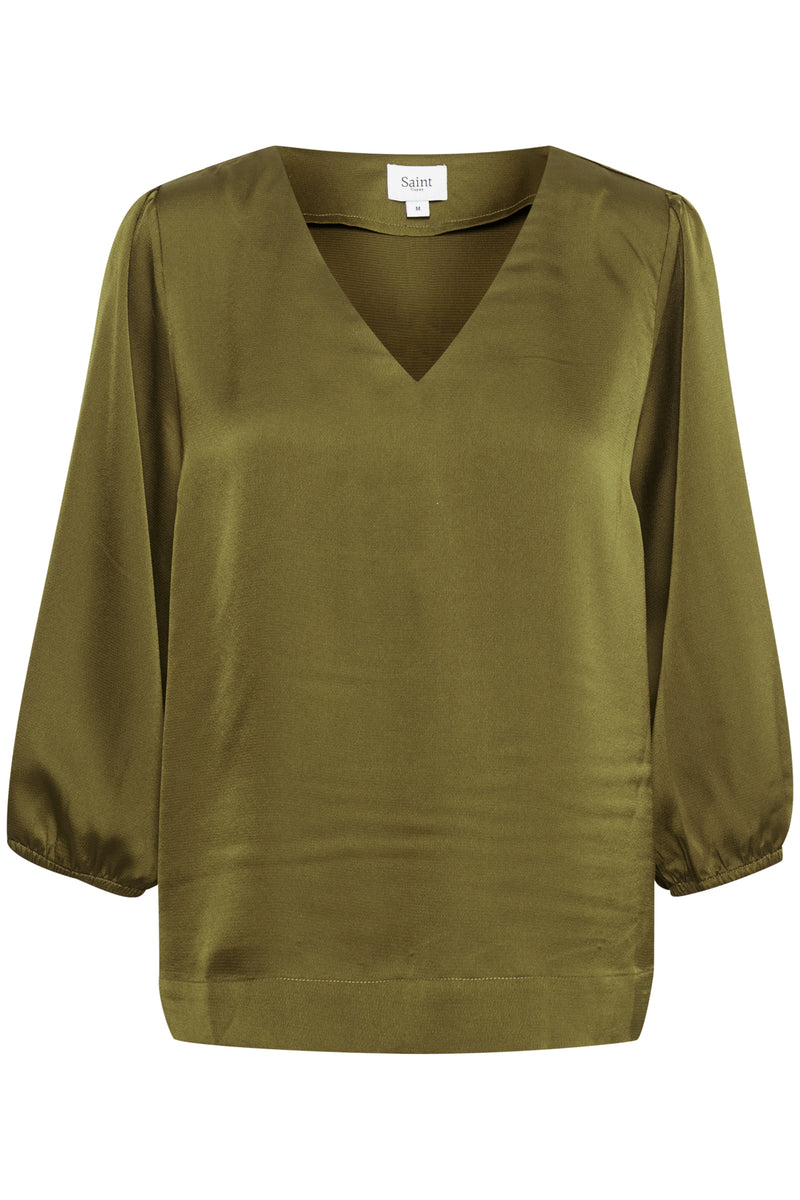 Bluse Jaime in Army Green