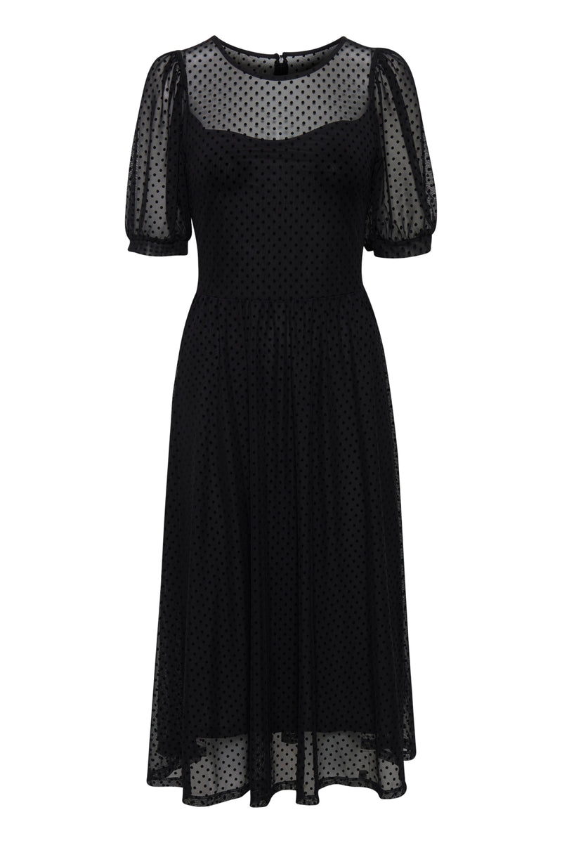 Kleid Spottie in Black