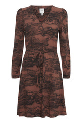 Kleid Vera in Mahogany