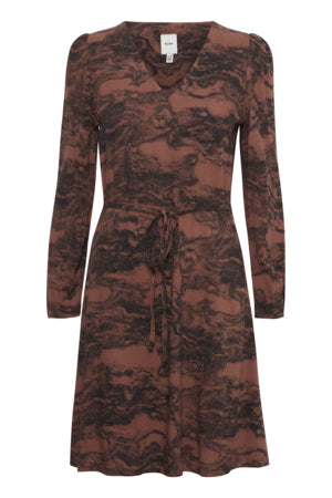Kleid Vera in Mahogany