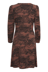 Kleid Vera in Mahogany