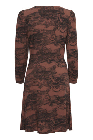 Kleid Vera in Mahogany