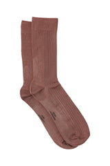 Socken Vigdis in Ash Rose