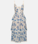 Sommerkleid in Blau Multicolor