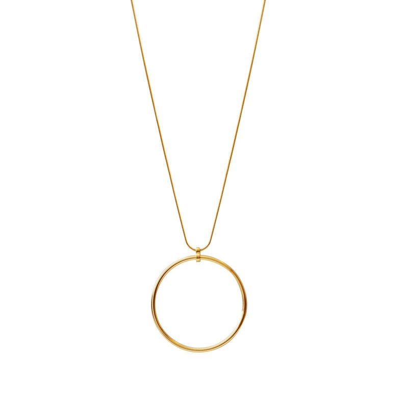 Kette Tabitha Single Circle in Gold