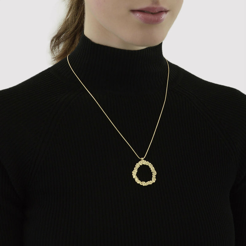 Kette Amelia Circle in Gold
