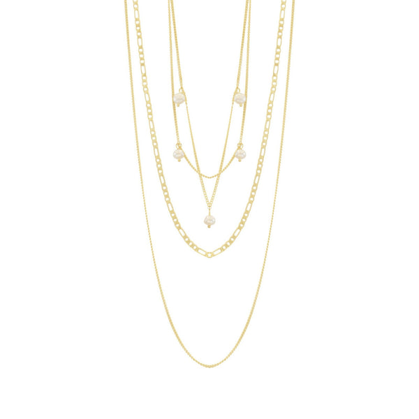 Kette Audrey Figaro Pearl Gold