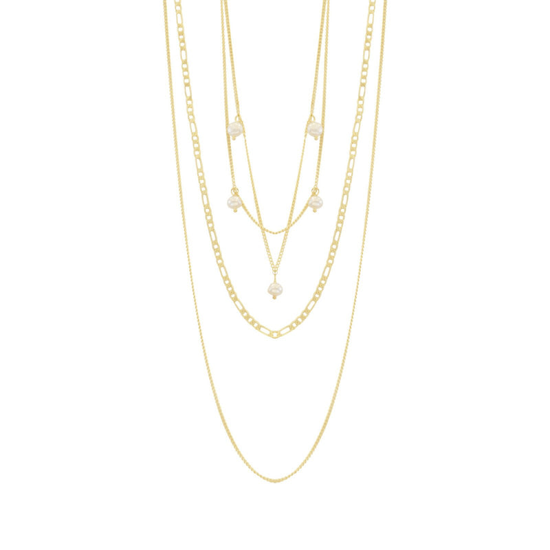 Kette Audrey Figaro Pearl Gold