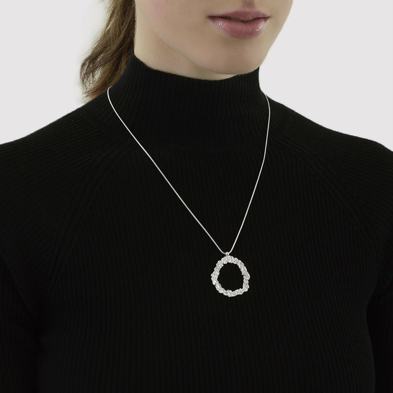 Kette Amelia Circle in Silber