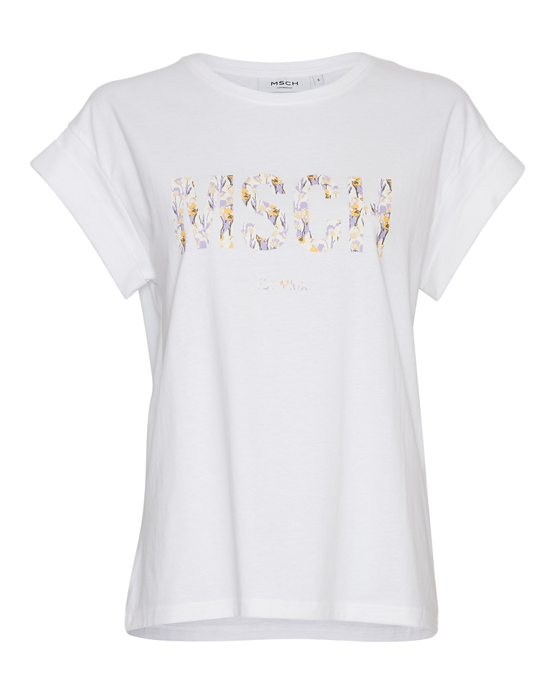 T- Shirt Alva in White/ Berin