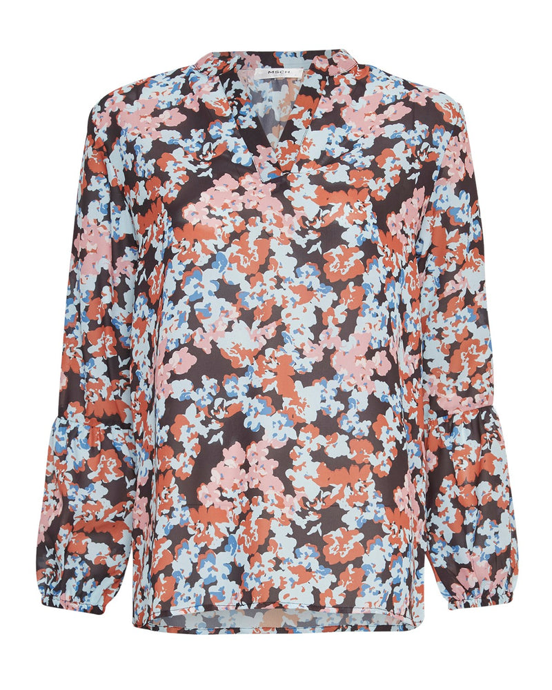 Bluse Ammalie mit Blumenprint
