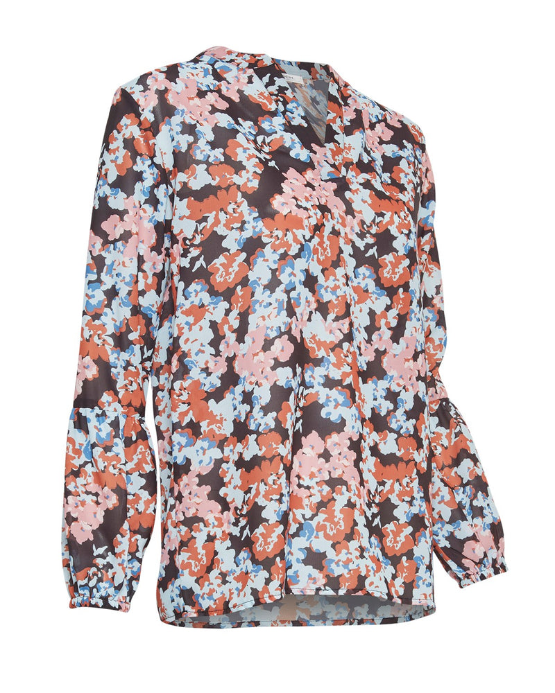 Bluse Ammalie mit Blumenprint