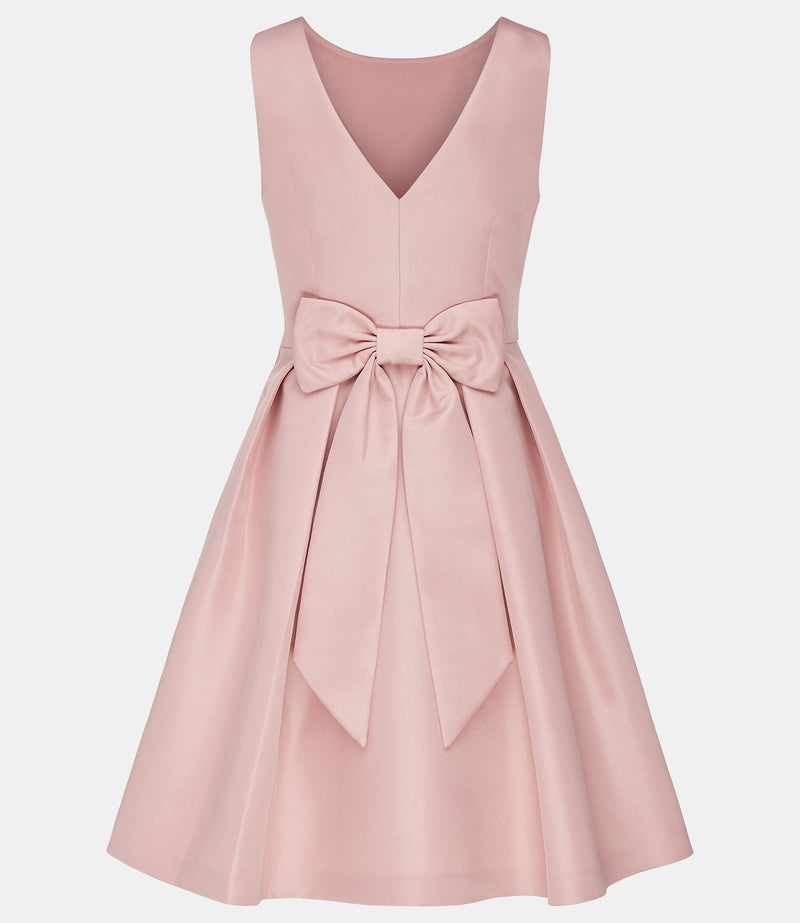 Cocktailkleid mit Schleife
