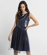 Cocktailkleid mit Pailletten - SHILA