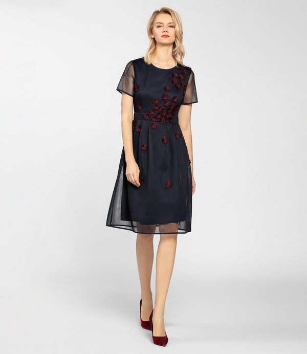 Elegantes Mesh-Kleid - SHILA