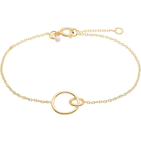 Armband Double Circle in Gold